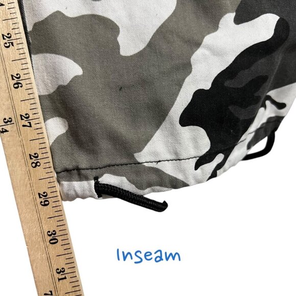 Rothco Camo Tactical Wide Leg Cargo Pants With Adjustable Drawstrings XS - Picture 8 of 10